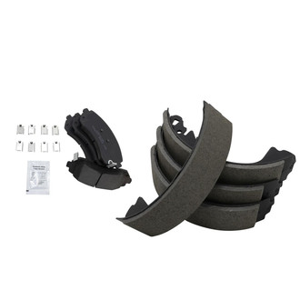 TRQ® - Ceramic Front and Rear Disc Brake Pads