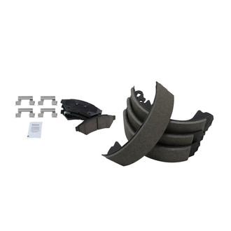 TRQ® - Ceramic Front and Rear Disc Brake Pads