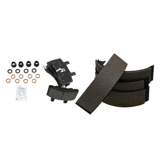 TRQ® - Ceramic Front and Rear Disc Brake Pads