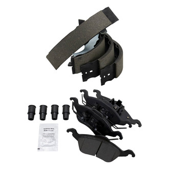 TRQ® - Semi-Metallic Disc Brake Pads