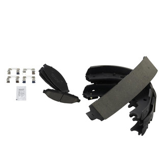 TRQ® - Ceramic Front and Rear Disc Brake Pads
