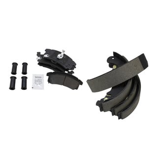 TRQ® - Semi-Metallic Disc Brake Pads