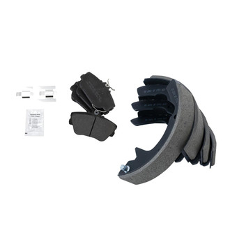 TRQ® - Semi-Metallic Disc Brake Pads