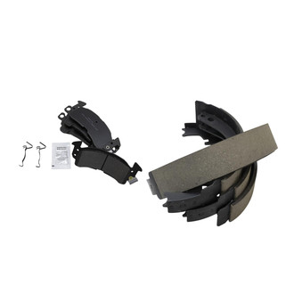 TRQ® - Semi-Metallic Disc Brake Pads