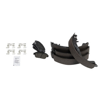 TRQ® - Ceramic Front and Rear Disc Brake Pads
