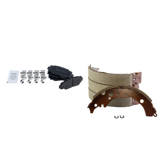 TRQ® - Semi-Metallic Disc Brake Pads