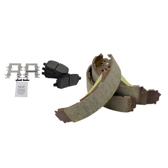 TRQ® - Semi-Metallic Disc Brake Pads