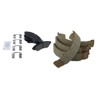 TRQ® - Semi-Metallic Disc Brake Pads
