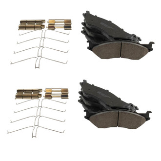 TRQ® - Semi-Metallic Disc Brake Pads