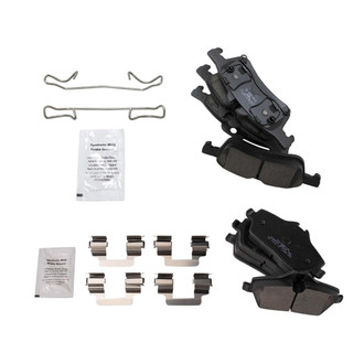 TRQ® - Ceramic Front and Rear Disc Brake Pads