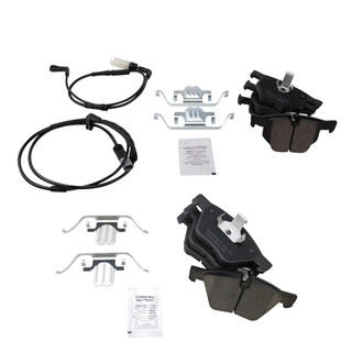 TRQ® - Ceramic Front and Rear Disc Brake Pads