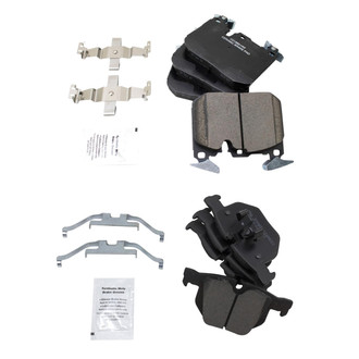 TRQ® - Ceramic Front and Rear Disc Brake Pads