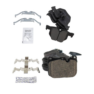TRQ® - Ceramic Front and Rear Disc Brake Pads