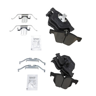 TRQ® - Ceramic Front and Rear Disc Brake Pads