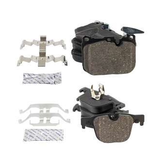 TRQ® - Ceramic Front and Rear Disc Brake Pads