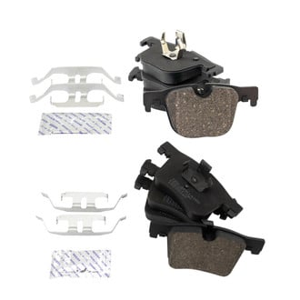 TRQ® - Ceramic Front and Rear Disc Brake Pads