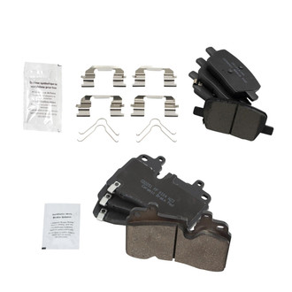 TRQ® - Ceramic Front and Rear Disc Brake Pads