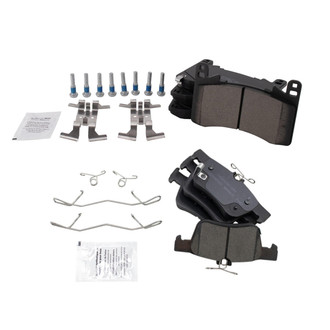TRQ® - Ceramic Front and Rear Disc Brake Pads
