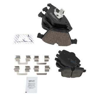 TRQ® - Ceramic Front and Rear Disc Brake Pads