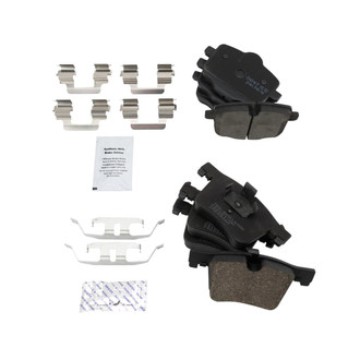 TRQ® - Ceramic Front and Rear Disc Brake Pads