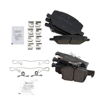 TRQ® - Ceramic Front and Rear Disc Brake Pads