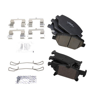 TRQ® - Ceramic Front and Rear Disc Brake Pads
