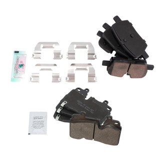 TRQ® - Ceramic Front and Rear Disc Brake Pads