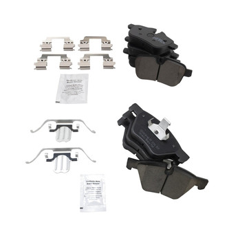 TRQ® - Ceramic Front and Rear Disc Brake Pads