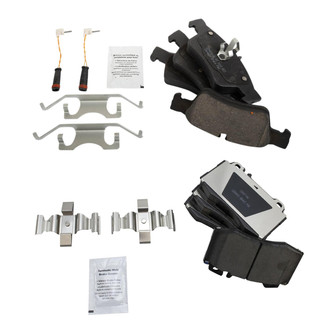 TRQ® - Ceramic Front and Rear Disc Brake Pads