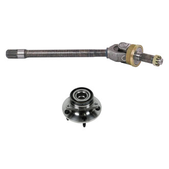 TRQ® - Front Passenger Side Wheel Bearing and Hub Assembly