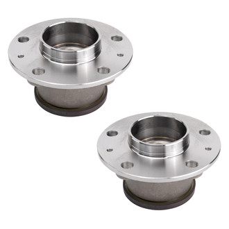 TRQ® - Rear Driver and Passenger Side Wheel Bearing and Hub Assembly Kit
