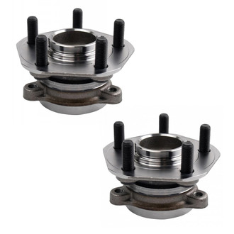 TRQ® - Front Driver and Passenger Side Wheel Bearing and Hub Assembly Kit