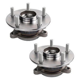 TRQ® - Front Driver and Passenger Side Wheel Bearing and Hub Assembly Kit