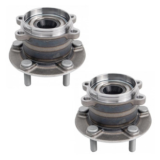 TRQ® - Rear Driver and Passenger Side Wheel Bearing and Hub Assembly Kit
