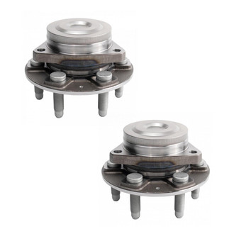 TRQ® - Rear Driver and Passenger Side Wheel Bearing and Hub Assembly Kit