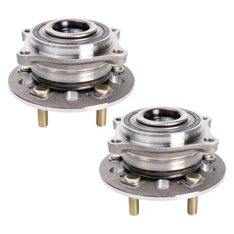 TRQ® - Front Driver and Passenger Side Wheel Bearing and Hub Assembly