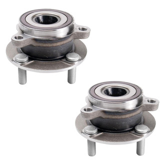 TRQ® - Rear Driver and Passenger Side Wheel Bearing and Hub Assembly Kit