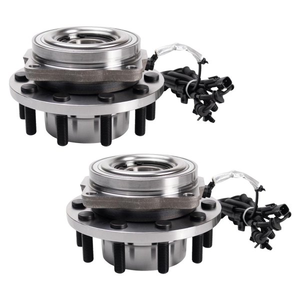 TRQ® - Front Driver and Passenger Side Wheel Bearing and Hub Assembly