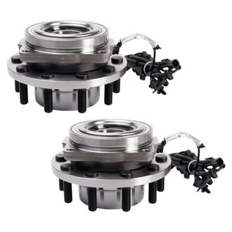 TRQ® - Front Driver and Passenger Side Wheel Bearing and Hub Assembly