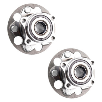 TRQ® - Rear Driver and Passenger Side Wheel Bearing and Hub Assembly Kit