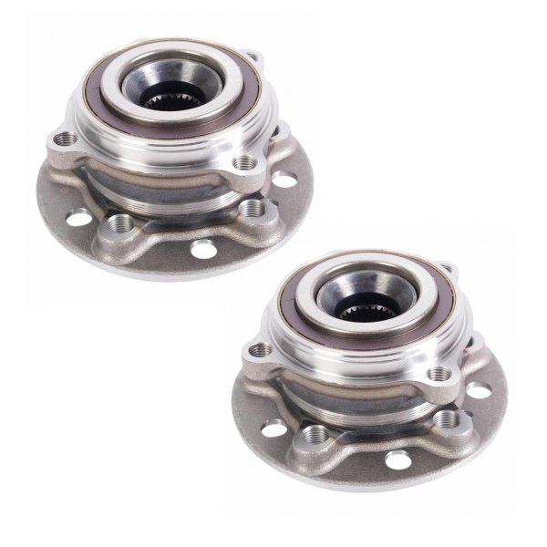TRQ® - Front Driver and Passenger Side Wheel Bearing and Hub Assembly