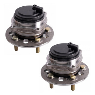 TRQ® - Front Driver and Passenger Side Wheel Bearing and Hub Assembly