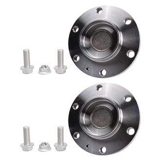 TRQ® - Front Driver and Passenger Side Wheel Bearing and Hub Assembly