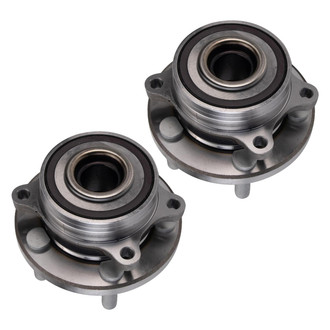 TRQ® - Front Driver and Passenger Side Wheel Bearing and Hub Assembly
