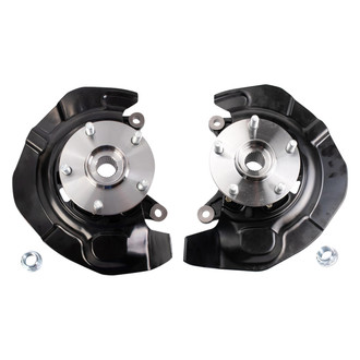 TRQ® - Front Driver and Passenger Side Wheel Bearing and Hub Assembly Kit