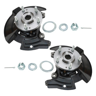 TRQ® - Front Driver & Passenger Side Steering Knuckle