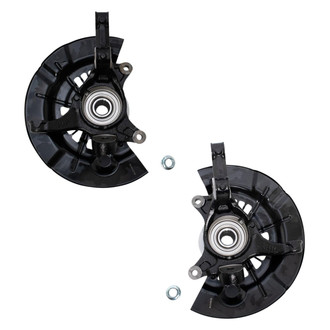 TRQ® - Front Driver and Passenger Side Wheel Bearing and Hub Assembly Kit