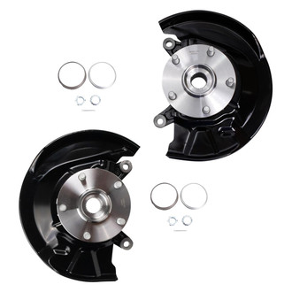TRQ® - Front Driver and Passenger Side Wheel Bearing and Hub Assembly Kit