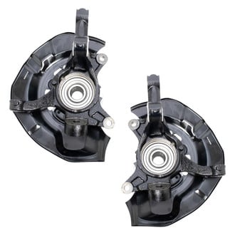TRQ® - Front Driver and Passenger Side Wheel Bearing and Hub Assembly Kit