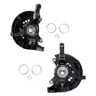 TRQ® - Front Driver and Passenger Side Wheel Bearing and Hub Assembly Kit